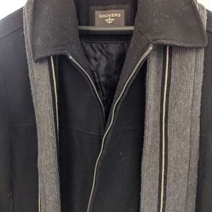 Dockers Wool Overcoat - Men's Medium